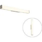 QAZQA Applique murale moderne en acier pour salle de bain 62 cm IP44 - Cascada