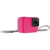 GoPro Housse Et Cordon Rose Électrique (acsst-011)