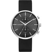 Jacob Jensen Montre Homme 620 ChronographeBleu, Gris, Noir