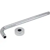 Wiesbaden UniMatch bras de douche avec fixation murale 35 cm chrome 29.3880