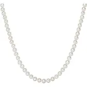 Valero Pearls Chaîne argent / blanc perle