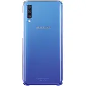 Samsung Galaxy A70 Gradation Back Cover Mauve/Transparent