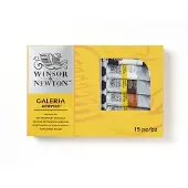 Winsor & Newton Galeria Acrylic Complete Painting set 15pcs (60 ml)