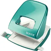 Leitz Perforateur 5008 Wow , métallique-bleu glacier