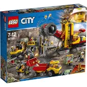 LEGO Des professionnels de l'exploitation minière sur le site d'extraction (60188, City)