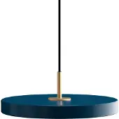 UMAGE Suspension , Asteria mini, dimmable, Bleu, Salon / séjour, Métal, Design