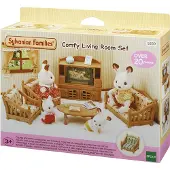 Sylvanian Families Home Living Room Set Figures Marron Enfants