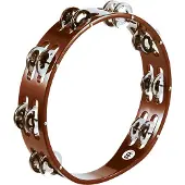 Meinl TA2AB - Tambourin 2 rangées de cymbalettes nickelées