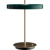 UMAGE Lampe de Table , Asteria Table, dimmable, Vert, Salon / séjour, Aluminium, Design