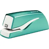 Leitz Agrafeuse électrique 5566 WOW - métallique-bleu glacier