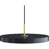 UMAGE Suspension , Asteria, dimmable, Noir, Salon / séjour, Métal, Design
