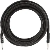 Fender 5,5m Professional Instrument Cable Black