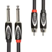 Roland Dual Jack-RCA câble - 4,5 mètre