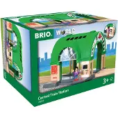 BRIO - Gare Centrale Sonore - Circuit de train en bois - Ravensburger - Mixte dès 3 ans