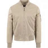 Urban Classics Veste mi-saison ' Basic Bomber Jacket ' beige