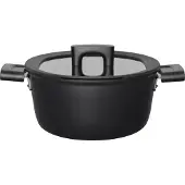 Fiskars Hard Face casserole 3,5L, 22cm avec couvercle