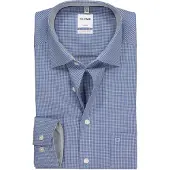 Olymp Chemise Luxor Sans Repassage Coupe Confort Blue Bleu taille 42