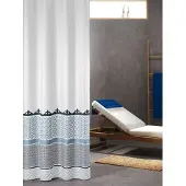 Sealskin Rideau de Douche Sealskin Marrakech Bleu