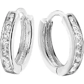 Lucardi Boucles d'oreilles argent
