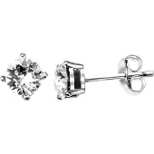 Lucardi Boucles d'oreilles argent