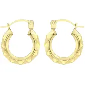 Lucardi Boucles d'oreilles 'Klassisch' or