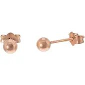 Lucardi Boucles d'oreilles or rose