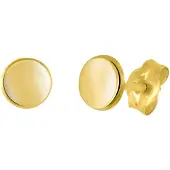 Lucardi Boucles d'oreilles 'Klassisch' or