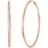 Lucardi Boucles d'oreilles 'More Stories' or rose