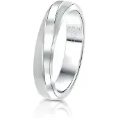 Lucardi Bague 'Sydney' argent