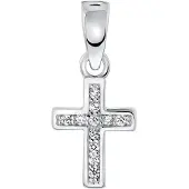 Lucardi Pendentif argent / transparent