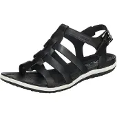 Geox Sandales 'Vega' noir / blanc
