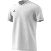 Adidas Garçons, T-shirt de sport, Maillot Tabela 18 (116), Blanc