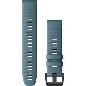 Garmin bracelet de remplacement QuickFit 22mm silicone bleu/gris ardoise
