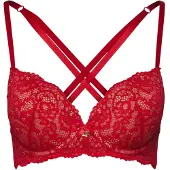 LASCANA Soutien-gorge nude / rouge