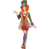 Atosa Crazy Hat Costume Doré XL Enfants