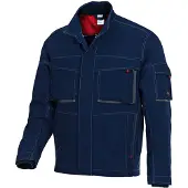Bp Veste de travail 1795 720, taille 48/50, bleu nuit/anthr. (48, 50)