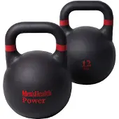 Men's Health Kettlebell Men's Health Pro Style 12 KG Noir