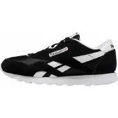 Reebok Baskets classiques en nylon Garçon Juniors Noir/Noir/Blanc