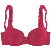 LASCANA Soutien-gorge 'Carina' rouge pastel