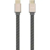 Allocacoc Câble plat Allocacoc HDMI 1,5 m Or