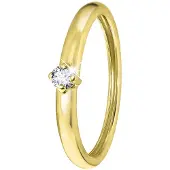Lucardi Bague 'Klassisch' or
