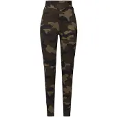 Urban Classics Camo Tech Leggings Vert M Femme