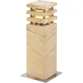 QAZQA Lampadaire d'extérieur moderne en grès 40 cm - Grumpy
