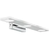 Eglo Lampe à miroir LED 3 p. Chrome satiné Cabus