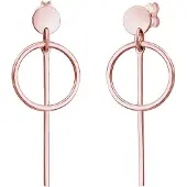 Elli Boucles d'oreilles or rose