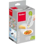Metaltex Râpe Trio-box blanc/argent