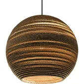 Graypants Lampe suspendue Moon 18 naturelle