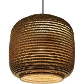 Graypants Scraplight Ausi Suspension Natural | Ausi 14 (Ø 39 cm)