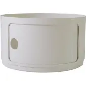 Kartell Componibili Élément Rond Low | White