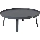 Muuto Around Coffee Table Table Basse Anthracite | Extra Large